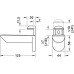 Shelf Support Wall Fixing for Glass and Wooden Shelves Kaiman Special fixing method for fine adjustment of bracket height to ensure shelves are level Stainless steel