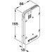 Flap Stay with Pull Cable Plastic Grass Kinvaro D-M With spring force adjustment 60 N spring