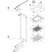 please look Centre mounting height adjustable For cabinet width 300 mm basket width 230 mm installed height 1900-2140 mm 5 baskets included