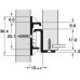 Roller Drawer Runners Single Extension Load Capacity 35 kg Installation length 600 mm