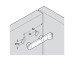 Door Buffer with Two Dowels Plastic with PVC Buffer For series drilled holes New number for 356.34-0001