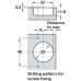 Concealed Cup Hinge 95° Nexis Sprung for 45° Angle Applications Grass Nexis Soft close compatible Screw fixing cup click on arm 48/9