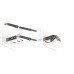 Push Door Catch Concealed or Surface Mounted Short Version with Buffer K Push Tech White