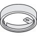 Bezel Ø 65 mm Steel for Loox5 LED 2094 / 3094 Round Chrome coloured