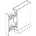 Storage Basket Set for Cabinet Width 150 mm 90° Vauth-Sagel VS SUB Slim Silver finish