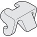 Opening Angle Restraint for Limiting Opening Angle of 107° to 90° Free Flap Black