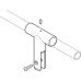 Hanger 316 L Cubicle Fittings for 13 mm Board Partitions PBA Stainless steel Satin finish
