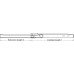 Roller Drawer Runners Single Extension Load Capacity 35 kg Installation length 600 mm
