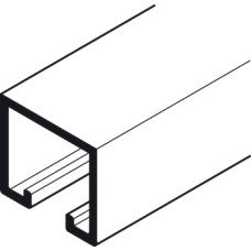 Top Track for Sliding Interior Doors Straightaway 50 Top hung system Length 2400 mm