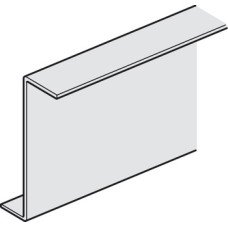 Supporting/Fascia Bracket for Folding Interior Doors Slido W-Fold32 100T Top hung system Length 3000 mm