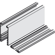 Cover Profile for Sliding Glass Interior Doors Hawa-Junior Top hung system Length 1200 mm