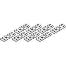 Glass Fixing Parts for Sliding Interior Glass Doors Hawa-Junior Top hung system For 10 mm glass