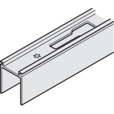 Mounting Profile for Sliding Interior Doors Hawa-Junior 80 Top hung system Length 3000 mm