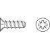 Varianta Screw with Countersunk Head PZ Steel Fully Threaded for Ø 3 mm Hole For roller guided drawer runners for drill holes with Ø 3 mm Length: 10.5 mm Orga-Box