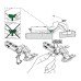Opening Angle Restraint 90° for Tiomos M9 M0 and Mirro 125° Hinges 90°