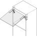 Flap Hinge Swing Up Sprung Right Hand or Both Sides Steel Sprung both sides force 2x 180 N 504.43-0004