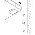 Shelf Support Plug in with Collar for Wooden Shelves and Ø 5 mm Hole Steel Bronzed