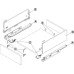 Matrix Box Slim A30 Drawer Set 30 kg 175 mm High Soft and Smooth Closing With full extension synchronised runners Length 500 mm grey