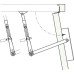 Door Closer Overhead Aluminium Body DCL 15 Startec Power size 2-4 Silver coloured