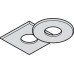 Bezel Recess Mounting for Loox LED 2090 Matt nickel plated round