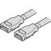 Interconnecting Lead for 8 mm Loox5 LED Monochromatic Silicone Strip Lights 5 A 18 AWG Length 2000 mm