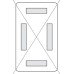Mirror Tape Double-Sided Roll 50 m Equal adhesion on both sides Thickness: 1.5 mm width: 25 mm