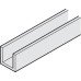 Bottom Channel for Sliding and Folding Interior Doors Hawa-Junior/Häfele Telescopico Top hung system Length 2500 mm