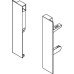 Front Brackets for 175 mm Internal Drawer Matrix Box Slim A Plastic Anthracite