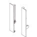 Front Bracket Set Häfele Matrix Box S For internal drawers For 199 mm height sides white