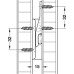 Angled Component Black Makrolon AD 15 Keku For screw fixing to substructures Mounting with varianta screws