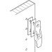 Spacer Plate Black Polycarbonate Keku system Mounting with varianta screws