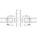 Centre Panel Connector Lamello Clamex P-14/10 Medius