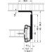 Ball Bearing Keyboard Shelf Runners Single Extension Accuride 2109 Installed length 350 mm