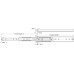 Interlock Drawer Runners Full Extension Accuride 5343 Interlock slide (anti-tilt) with locking option Installed length 450 mm load capacity 95 kg