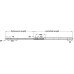 Ball Bearing Drawer Runners Single Extension Load Capacity 13-16 kg Accuride 2421 Low profile: 20 mm high Installed length 350 mm load capacity 16 kg
