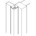 Finger Guard Standard Length 1950 mm Plastic Extremely durable and maintenance free Length 1950 mm white