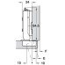 please look Without soft close screw fixing cup 45/9.5 nickel plated