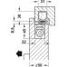Door Closer Concealed Overhead Electromechanical Body Size 2-4 Single action E-guide Silver
