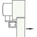 Door Closer Overhead Cam Action Guide Rail Aluminium Body Geze TS 3000 B Silver