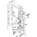 Concealed Cabinet Hanger Press Fitting or Screw Mounting Two Way Adjustment Invisible inside the cabinet Right handed