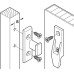 Frame Component Surface Mounted with Side Guide EHS Keku Surface Mounted with Side Guide EHS Keku Mounting with Varianta screws