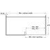 Corner Unit Swing Out Complete Set For cabinet width: 800 mm White/Chrome baskets Right hand