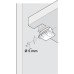 Concealed Shelf Support for Use with Plug in Supports for Wooden Shelves Light grey RAL 7035