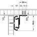 Table Runners Extending Load Capacity 60 kg Synchronous Installed length 850 mm load-bearing capacity 90 kg synchronous with lateral locking mechanism