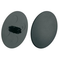 Cover Cap for Maxifix Universal Connector Housings Plastic Black finish Ø 39 mm