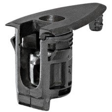 Connector Housing for Wood Thickness from 32-50 mm Rafix 20 HC For lightweight panels with a top layer of 4 mm Dim. A 16 mm drilling depth X 22.5 mm black