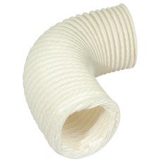 Flexi Hose Flame Retardant PVC White Length 1000 mm system 4