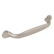 D Pull Handle Zinc Alloy Fixing Centres 96 mm Logan Stainless steel effect