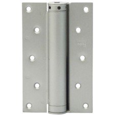 Spring Hinge Single Action 150 x 96 mm Stainless Steel Silver lacquered steel