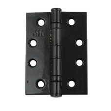 Butt Hinge Ball Bearing 102 x 76 mm Steel Black